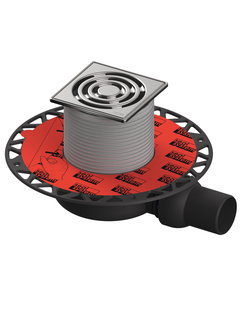 TECE Bodenablaufset TECEdrainpoint S 113 sf m Seal Sys Flansch, DN 50, wa, o Zul.