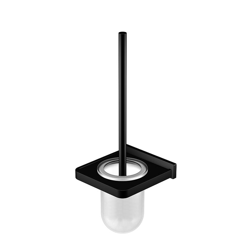Artikelbild 1 des Artikels „Steinberg WC-Bürstengar. Serie 450 mit Glas satiniert, Messing, Matt Black Matt Black“