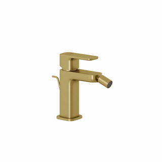 Kludi RENON Bidet-Einhebelmischer mit Ablaufgarnitur, brushed gold