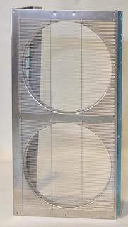 RK Ventilatorpaneel INOX RVS 150 H