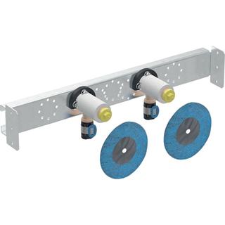 Geberit Anschlusswinkel d 16mmxRp 1/2, 500mm, 90G, 2-f, mont, g