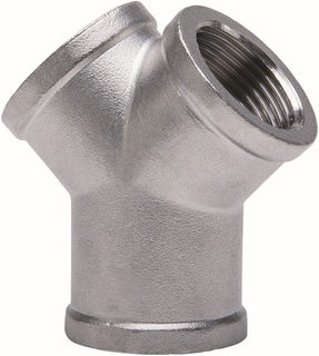 gebog316 Edelstahl-Gewindefitting 220 - Y-Verteiler 3/8"