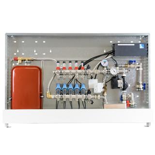 Strawa Mischstation FBM-S10-18-V-WMZ-C69 Comfort, 11 Heizkreise, 1475x760-890mm