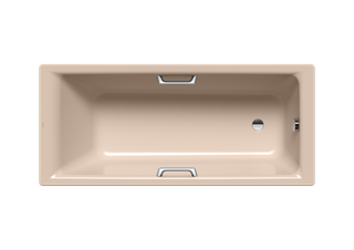 Kaldewei Badewanne PURO STAR 655 180x80cm, Perl-Effekt, bahamabeige