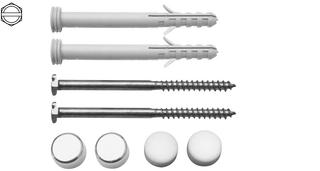 STEDO WC-Befestigung WCS-LF, Typ 1 6,0x85mm, 6-Kant-Schr. FE vz, Kap. vc