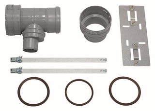 Vaillant T-Stück Set 7 DN 100, für Abgasanschluss 60/100mm, PP