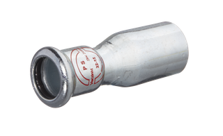 HS Reduziermuffe Press Steel M 66,7x42mm, A/I, C-Stahl