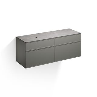 Alape Möbelmodul Arkta 6021127 1600x600 NY Silk/Quarzgrau