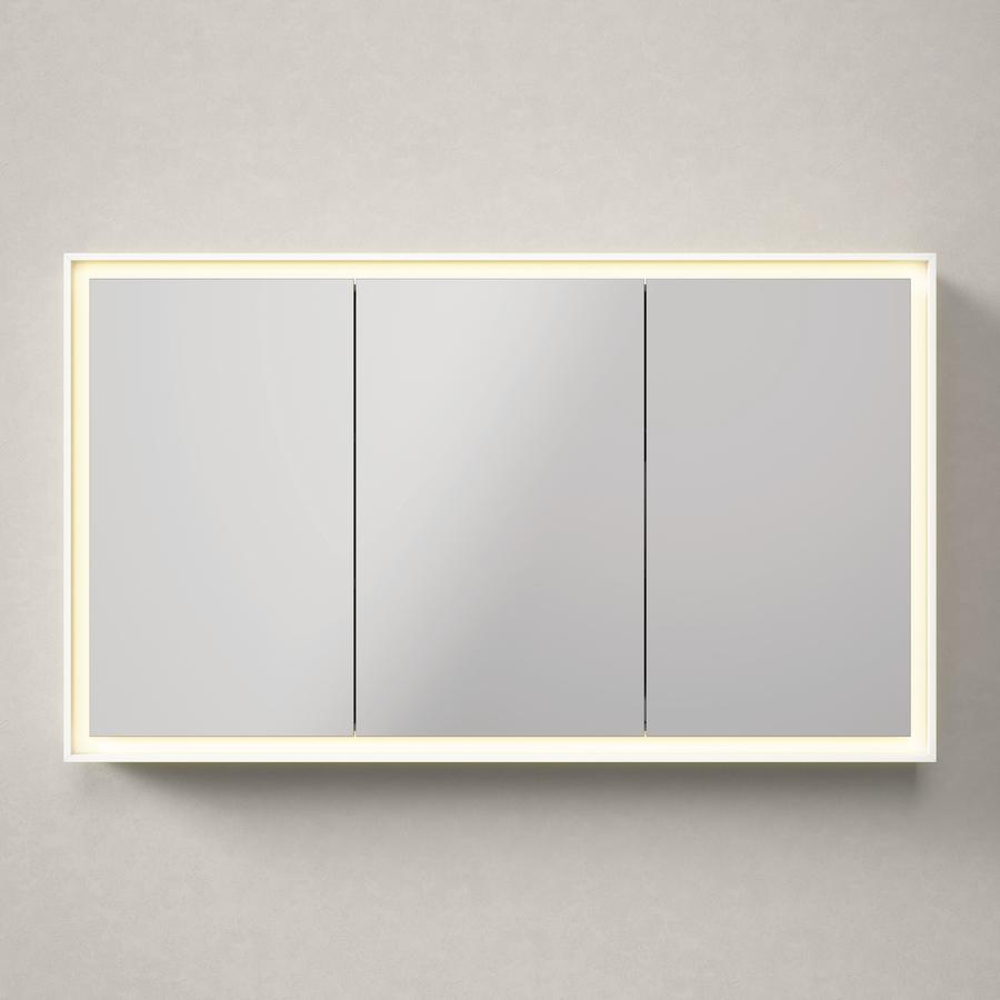 Artikelbild 4 des Artikels „Duravit Spiegelschrank L-Cube 120x70x15,5cm, we. ma, Türanschl. re/li 120 x 70 x 15,5 cm | weiß matt“