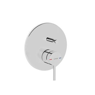 VitrA Fertigmontageset Origin UP-Wannen-/Brausearmatur, chrom