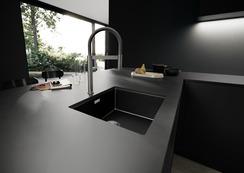 Blanco SPT-EHM CULINA-S II MINI HD, schwenkbar, PVD satin dark steel