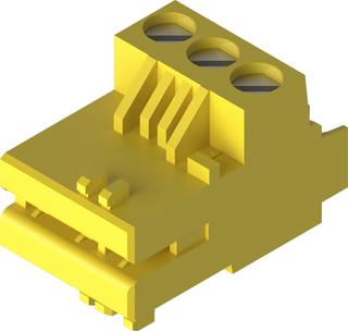 BOSCH Ersatzteil TTNR: 8737718372 Anschlussklemme XCU SG 3p. SignalYellow