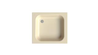 Duschwanne BetteQuinta 85x75x15cm, Glasur, jasmin