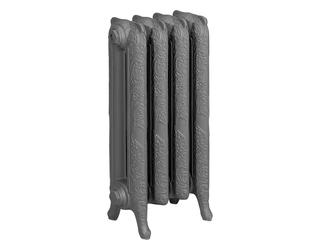 HG-TEC Gussradiator Kopenhagen RAL 7022 11 Gl. BH 660 NA 500 BL 836 BT 180