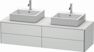 Duravit Waschtisch-Unterschrank XSquare 160x54,8x40cm, we s-matt, Ahorn rechts