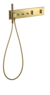 hansgrohe Fertigset ShowerComposition UP-THM, 3 Verbr., polished gold optic