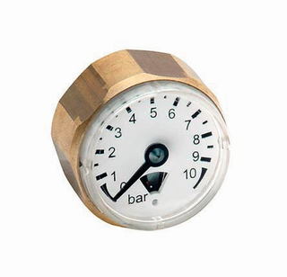Watts Miniatur-Manometer M3A-OTT 23/10, 0-10 b, G 1/8 B, Ax., DN2