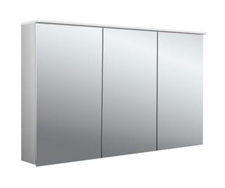 EMCO AP-Spiegelschr. pure 2 Design 1200x711mm, LED, m Lichtsegel, 3trg, Alu