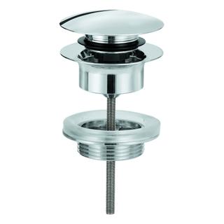GROHE Ablaufgarnitur Universal m Druckstopfen, verschließb., phan black