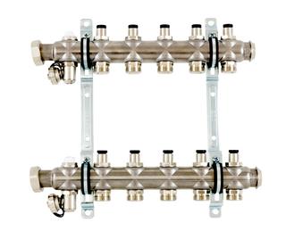 Strawa Heizkörperverteiler e-class 55 3 HK, BL 245mm, m SFE, o KH, m A.-/R.-Vt