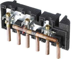 STIEBEL Anschlussleiste ASL-HM An 28mm, m Wärmedämm. a expandiertem PP