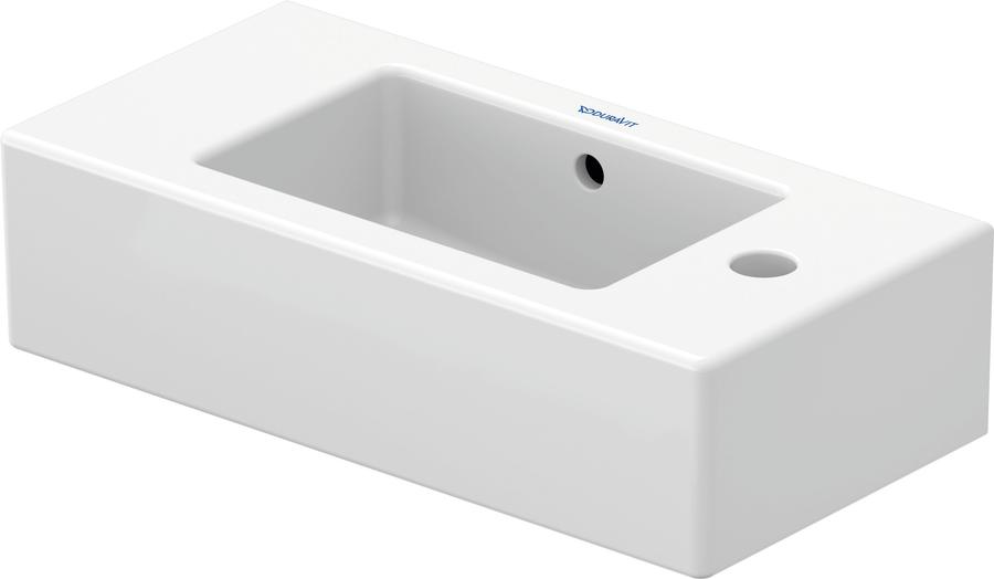 Artikelbild 2 des Artikels „Duravit Möbel-Handwaschbecken Vero 50x25cm, m ÜL, HLB, HL rechts, weiß Hahnloch rechts, weiß“