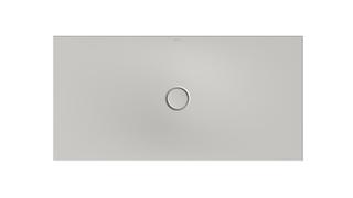 Duschfläche BetteFloor 5803 140x70cm, Mini-Wannenträger, silver