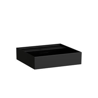 Laufen Waschtisch KARTELL 50x46cm, ubf., m ÜL, o. Hahnl., sw ma
