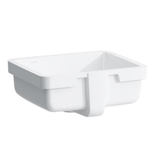Laufen Einbau-Waschtisch LIVING CITY 40x33,5cm, m Ü, w, m Ü o L, Unt glas.