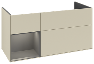 V&B WT-Unterschrank Wandbel. Finion 119,6x59,1cm, Rg l A m, si Gr m Lac