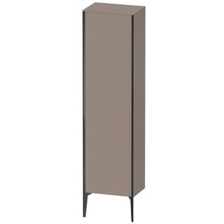 Duravit Hochschrank XViu 50x36x177cm, sw m, T. re, basalt matt