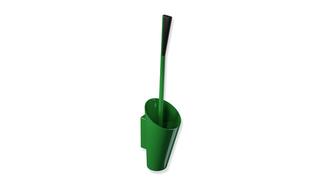 HEWI Toilettenbürstengarnitur 801 575x130x140mm, Wd., lg Stiel, m.grün