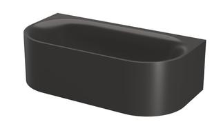 Badewanne BetteLux Oval Silouette-I-3417 anthracite, 190x95x45cm, freistehend