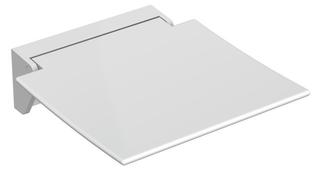 HEWI Klappsitz 350 350x373x107mm, m., w pulverbes, signalw.