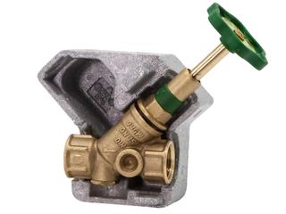 Schlösser KFR-Ventil DG1615 DN 15, Rp 1/2, m DS, o Entl., steig Sp