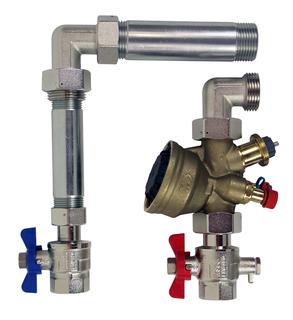 Anschlussset TA-COMPACT-P vertikal