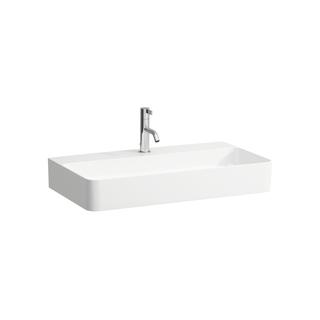 Laufen Waschtisch VAL 75x42cm, ubf., m ÜL, o. Hahnl., we. ma
