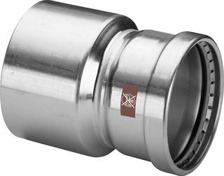 Viega XL-Reduzierstück Temponox 1715.1XL 76,1x42mm, St. nicht rostend, SC-Contur