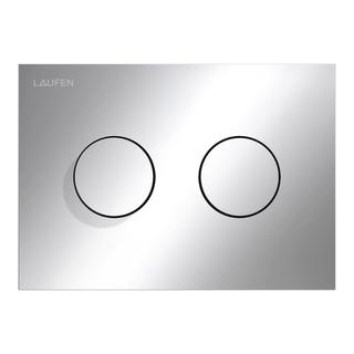 Laufen WC-Betätigungsplatte Groove INEO 2-Mengen-Spülung, chrom