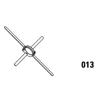 Daikin Abstandhalter-Set E8 AH DN 80, 6 Stück