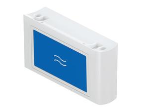 HEWI WC-Spülauslösung 802 LifeSystem Aufrüsts., Fu., re, signalweiß hochglanz