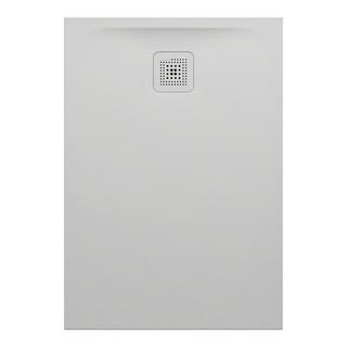 Laufen Duschwanne PRO re, AL stl, Marb., 100x70x3,3cm, hellgr.