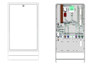 Strawa Frischw-Stat Friwara W22-FBR-UP 0 HK, dez., 22 l/m, i UP, Br. 732mm