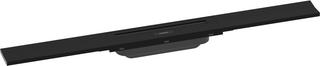 hansgrohe RainDrain Flex Duschrinne 700mm, schwarz matt, Fertigset, kürzbar