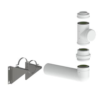 Remeha Grundbausatz RUA2/2 PPS, konzentrisch, DN 100/150