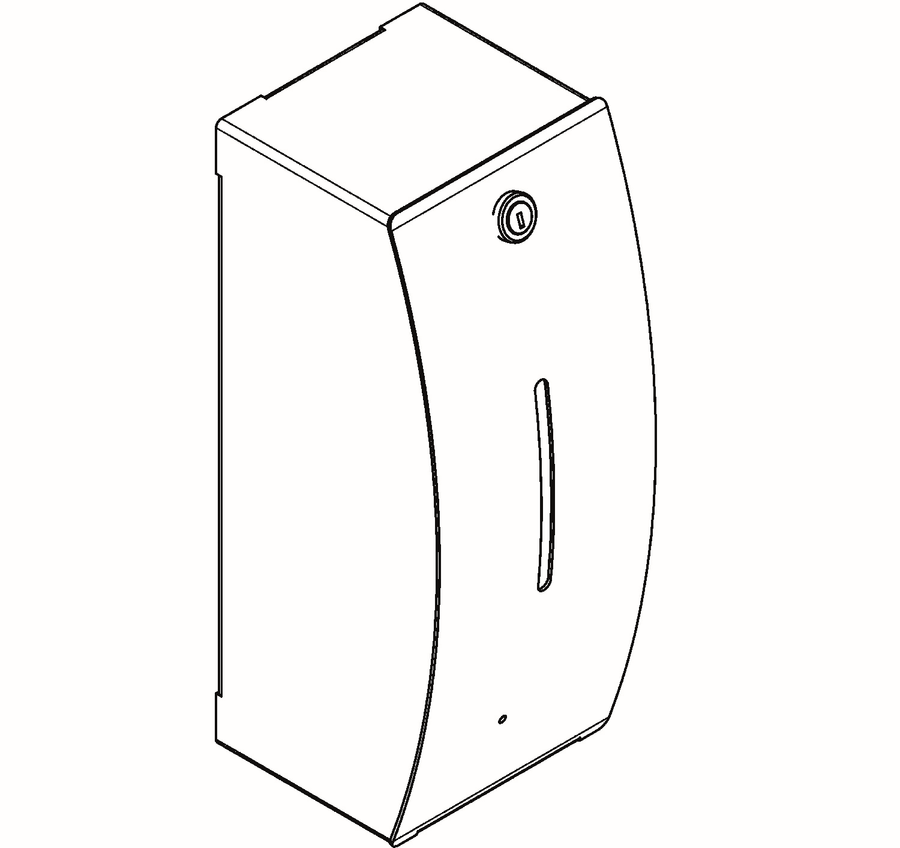Artikelbild 2 des Artikels „AR Seifenspender, STRATOS, elek., Edst., AP, 120x303x126mm, Batterien “