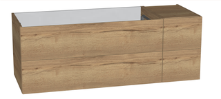 AQ117 WTU 4 Auzüge PTO Links 480x1320x490mm, F: WeißMatt