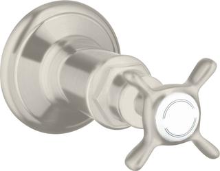 hansgrohe Fertigmontageset Axor Montreux UP-Absperrvtl., m Kreuz, ES Finish