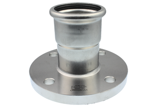 AIPS Übergangsflansch VSH XPress R2726 42mm, ES, EPDM-O-Rg, PN 10/16, M-Kontur
