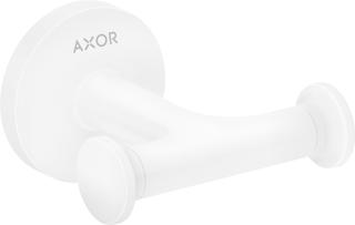 hansgrohe Handtuckhaken Axor doppelt, Wandmontage, mattweiß